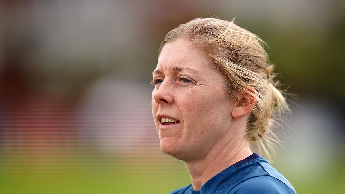 File : File image of former England women’s team captain Heather Knight.