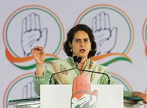 PTI : Congress leader Priyanka Gandhi |