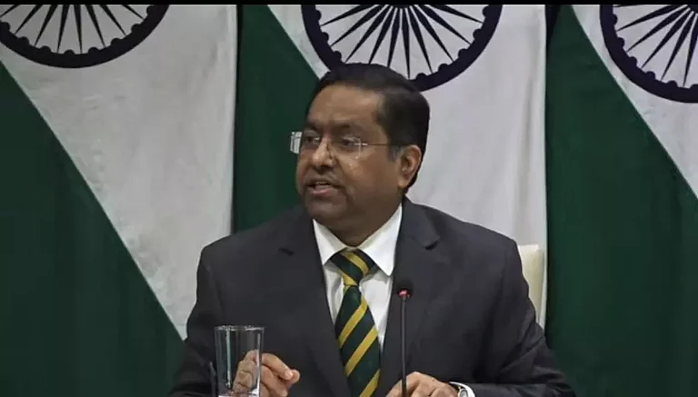 Ministry of External Affairs (MEA) spokesperson Randhir Jaiswal | - X