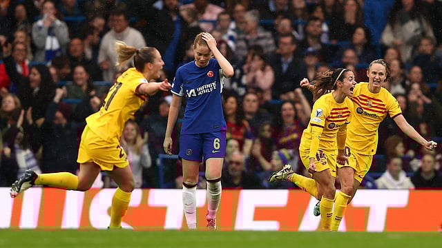 Chelsea (1) 0-2 (2) Barcelona, Women's Champions League: Holders Barca Enter Final Again