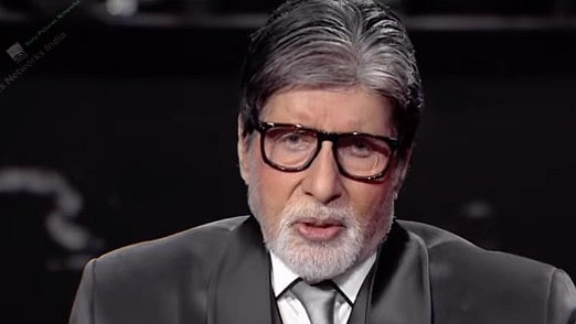 Instagram : Amitabh Bachchan in 'KBC'