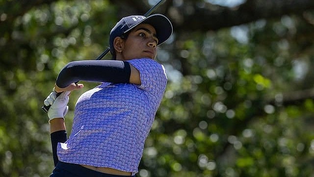 SAI Media/X : Diksha Dagar has three top-10 finishes this season so far.