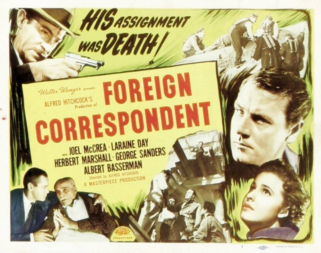 ‘Foreign Correspondent’ (1940)
