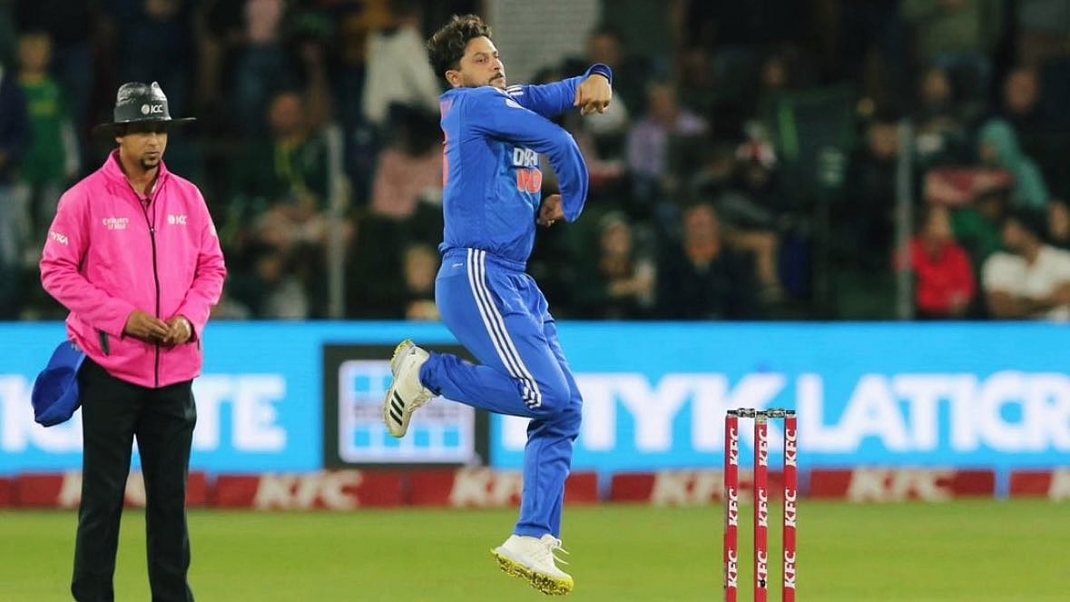 X/ @imkuldeep18 : Kuldeep Yadav picked up the niggle after Delhi Capitals' second game of IPL 2024 against Rajasthan Royals in Jaipur