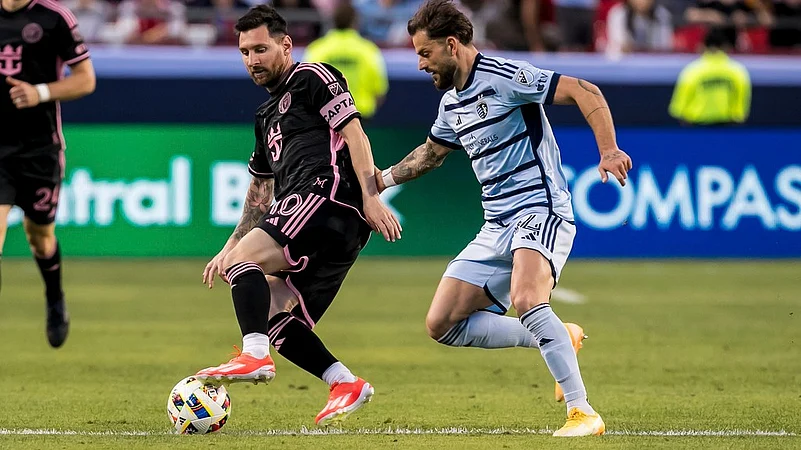 Inter Miami vs Sporting Kansas, Lionel Messi, MLS, AP Photo