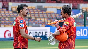 X/@SunRisers : SRH openers Travis Head and Abhishek Sharma