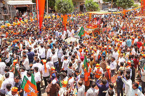 Amit Shah campaigns