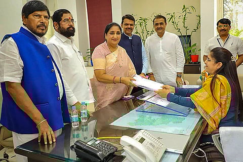 LS polls: Sunetra Pawar files nomination