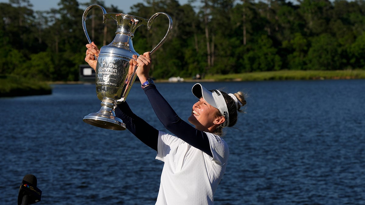 AP : File photo of LPGA golfer Nelly Korda.