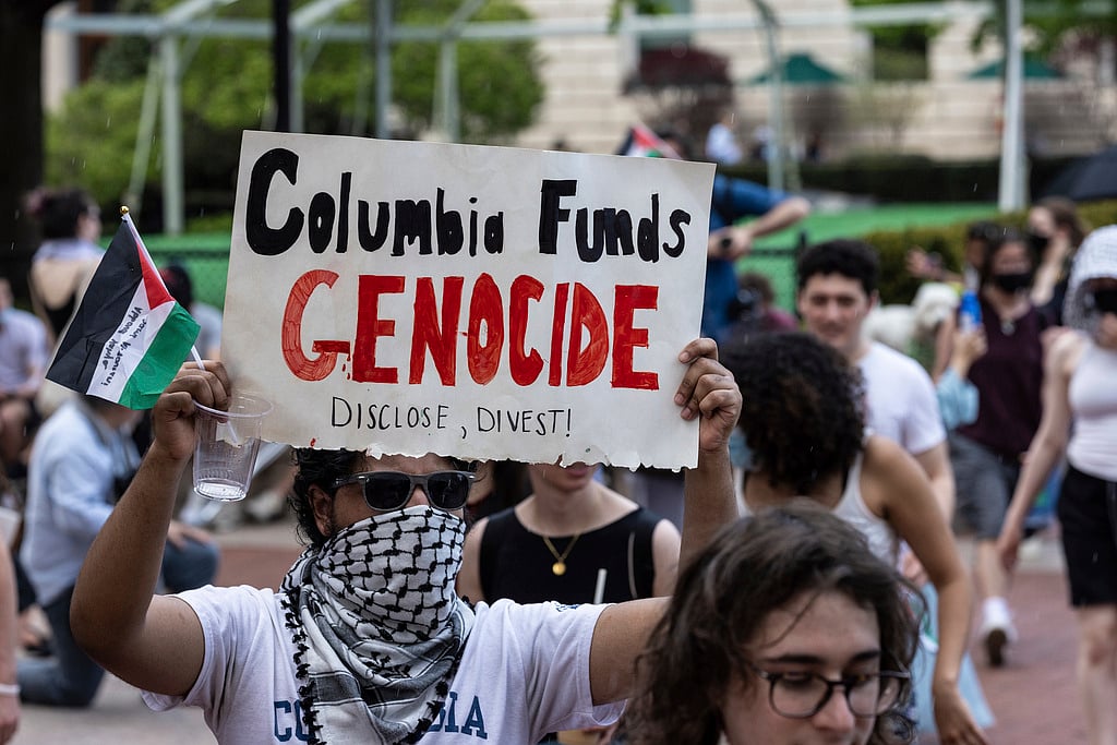 STEFAN JEREMIAH/ AP : Student Pro-Palestine Protests in the US