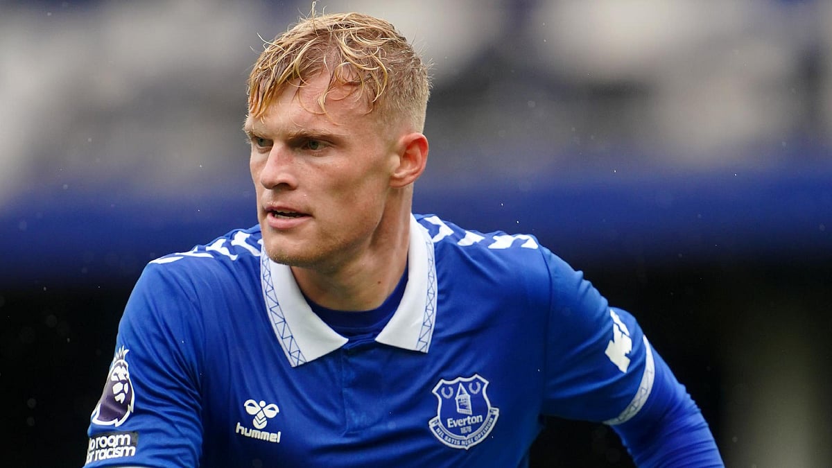 Peter Byrne/PA : Jarrad Branthwaite has reflected on Everton’s latest points deduction.