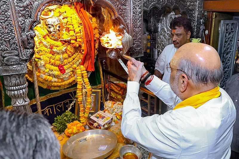 Amit Shah in Varanasi