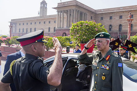 General Dimitrios Choupis in Delhi