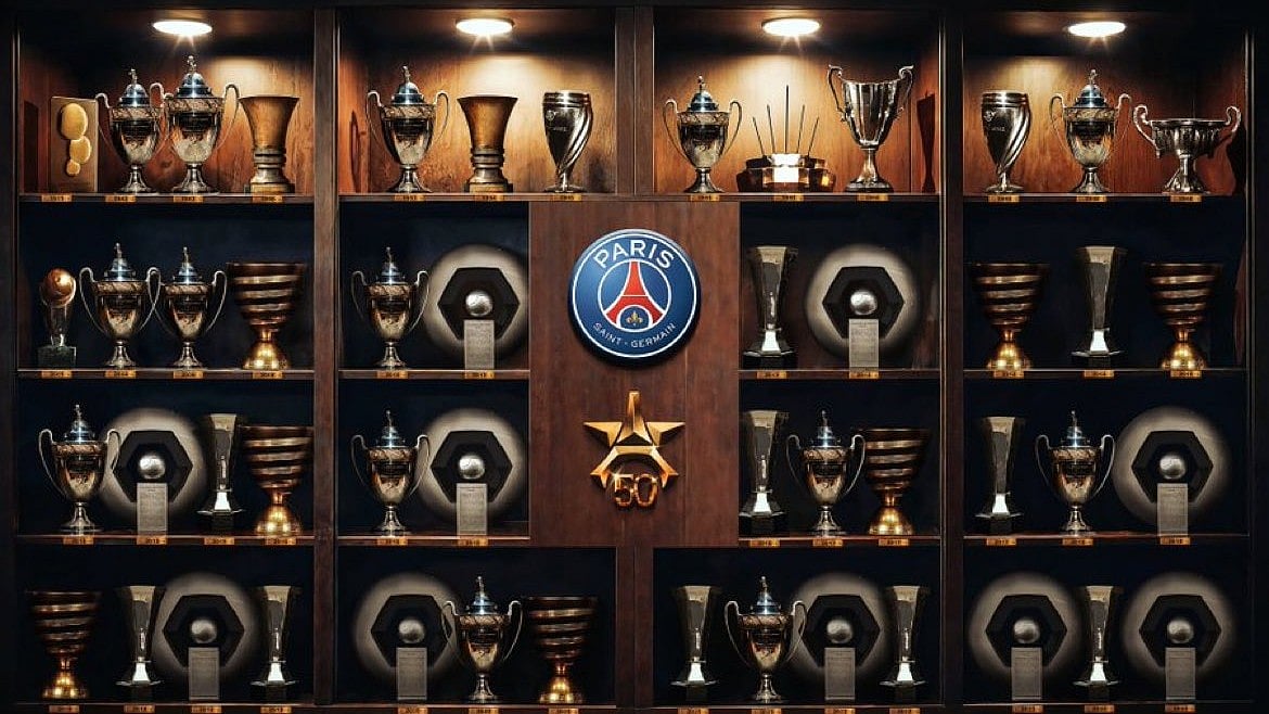 X (@PSG_English) : PSG's trophy cabinet.