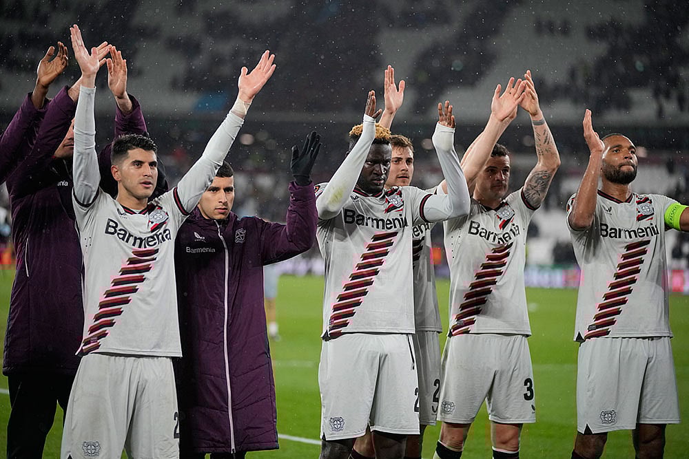 Photo: AP/Kin Cheung : UEFA Europa League: West Ham vs Bayer Leverkusen