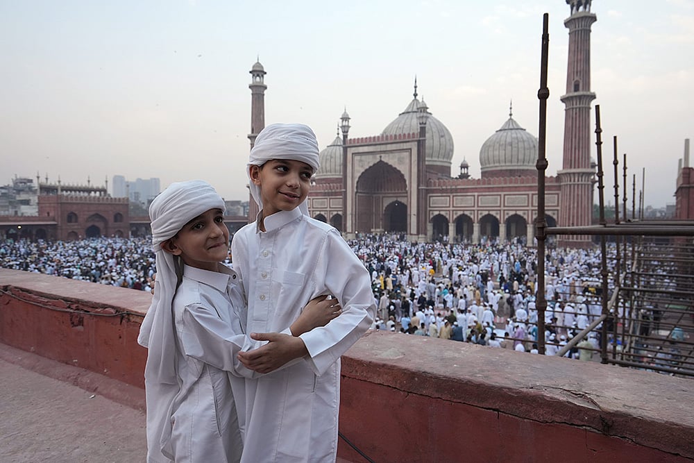 | Photo: PTI/Kamal Kishore : Eid-ul-Fitr festival in Delhi