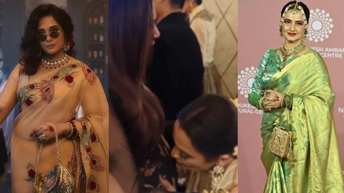 Instagram : Richa Chadha, Rekha