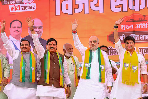 Amit Shah campaigns in MP