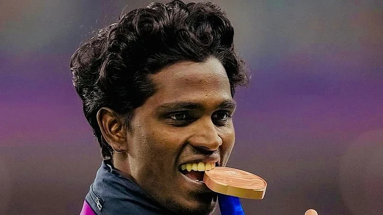 Asian Games bronze medallist triple jumper Praveen Chithravel impressed with a 17.12m effort on way to gold but fell short of Paris Olympics qualification mark - null