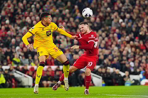 English Premier League: Liverpool vs Sheffield United