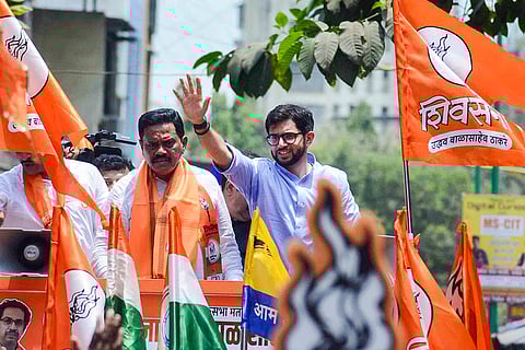 Rajan Vichare files nominations