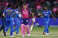 | Photo: AP/Surjeet Yadav : IPL 2024: Mumbai Indians' vs Rajasthan Royals'