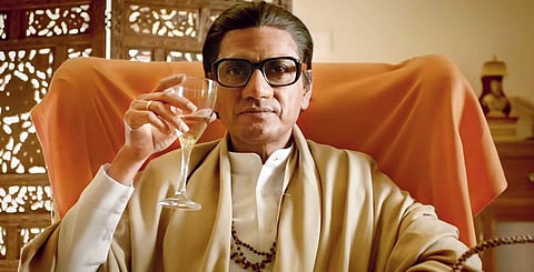 Nawazuddin Siddiqui as Bal Thackeray in 'Thackeray'