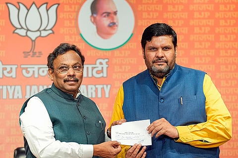 Gourav Vallabh joins BJP