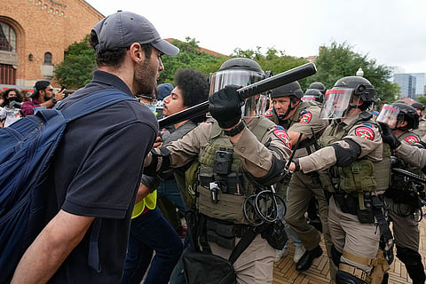 Israel Palestinians Campus Protests