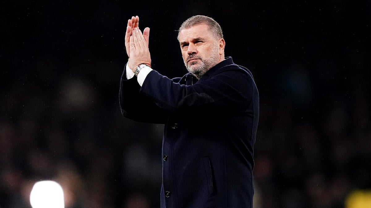 Ange Postecoglou takes Tottenham to Newcastle this weekend. - Zac Goodwin/PA
