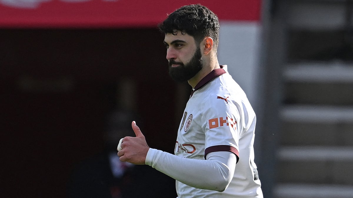 Josko Gvardiol put Manchester City ahead at the City Ground