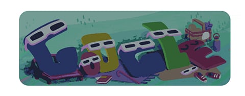 Google Doodle Solar Eclipse 2024