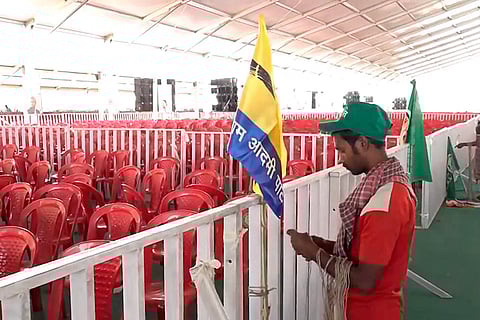 Preparations for INDIA bloc’s rally