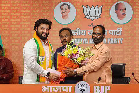 Anubhav Mohanty joins BJP