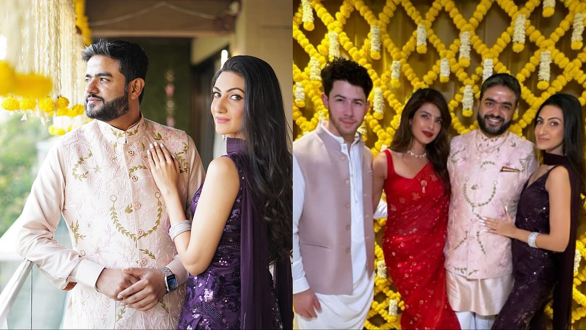 Instagram : Pictures from Priyanka Chopra's brother Siddharth Chopra's roka ceremony 