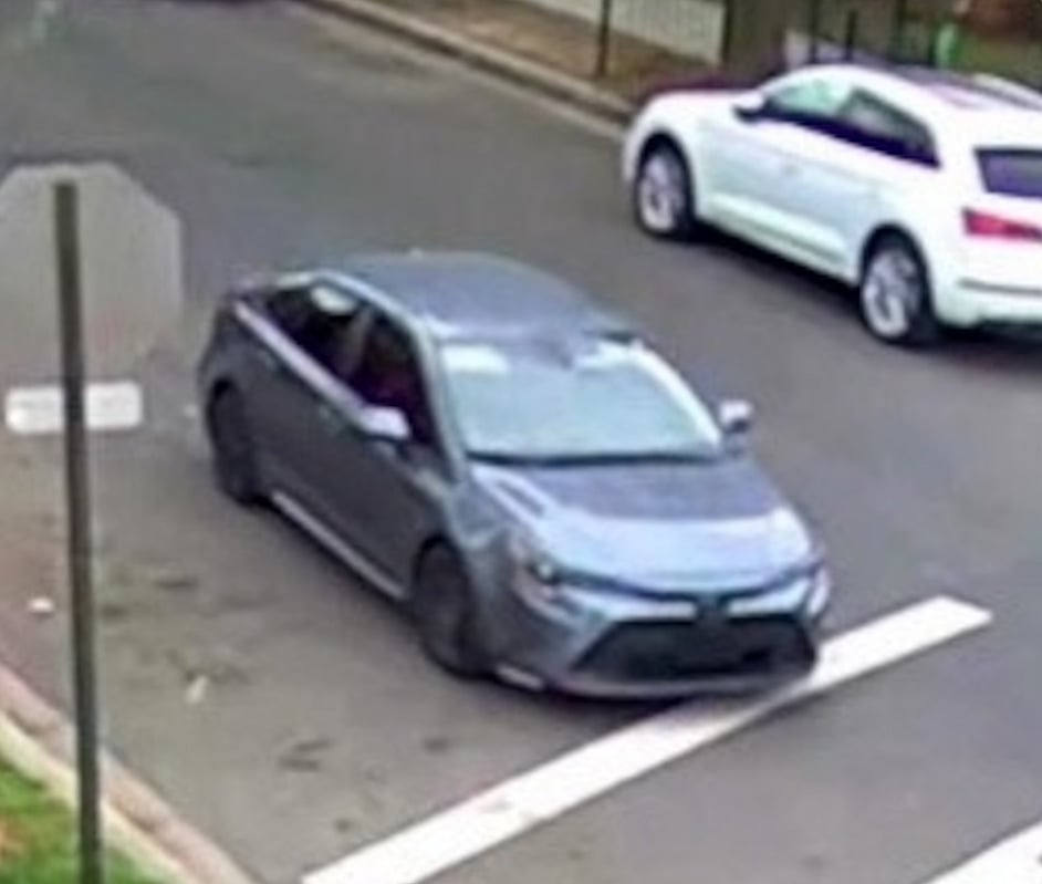 DC Police Department : Suspect Vehicle In Washington DC Shooting