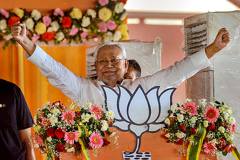Nitish Kumar in Nawada