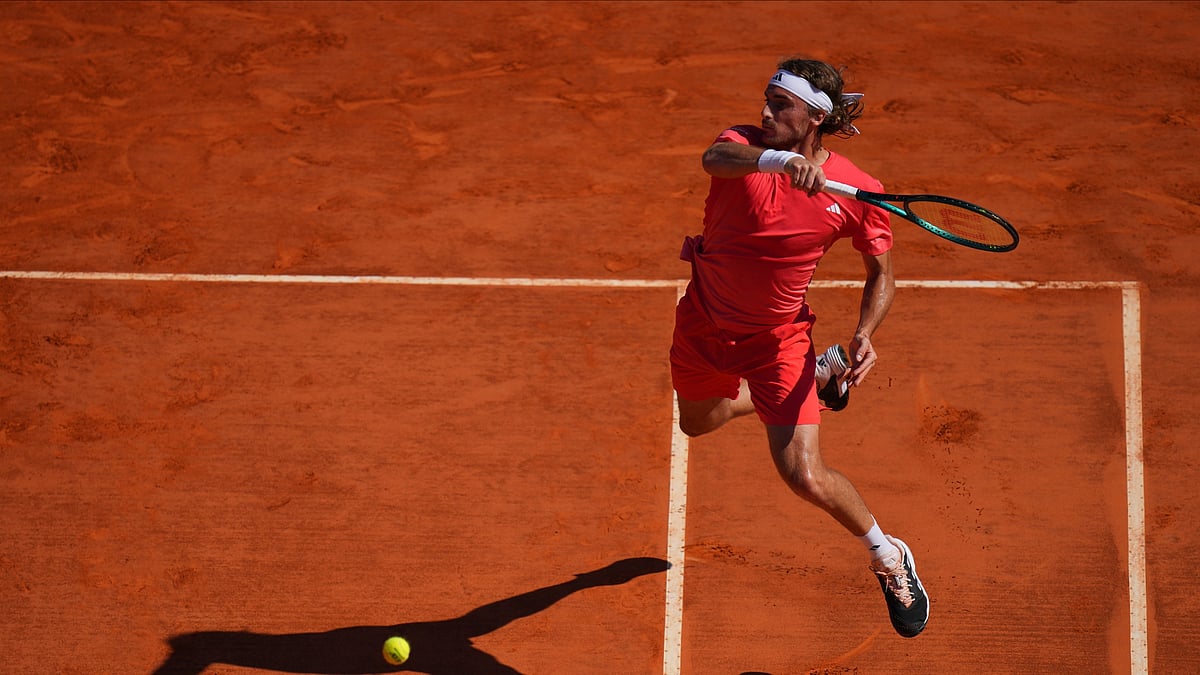 Stefanos Tsitsipas in Monte Carlo Masters AP Photo