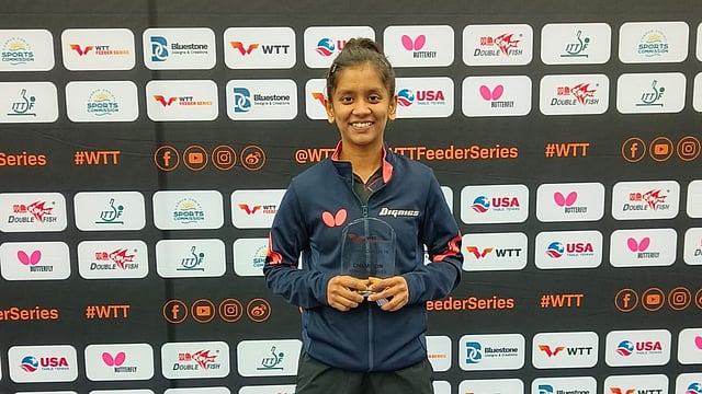 Sreeja Akula Surpasses Manika Batra To Claim Top Spot As India's No.1 Table Tennis Player