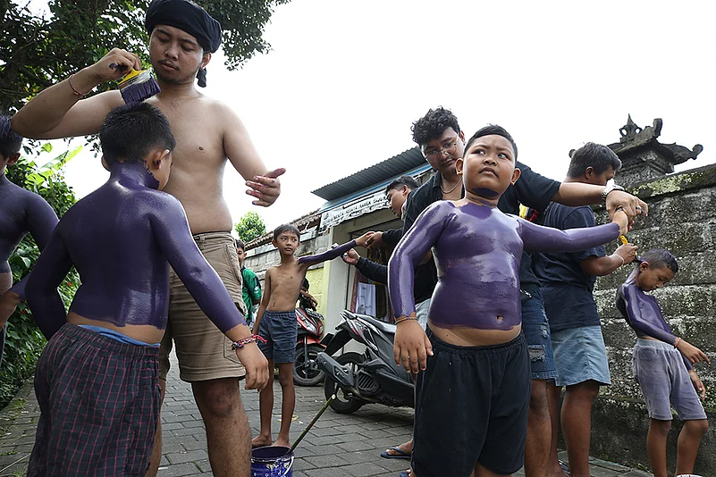 Ngerebeg Parade in Bali