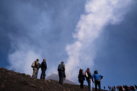 Italy Etna Volcano