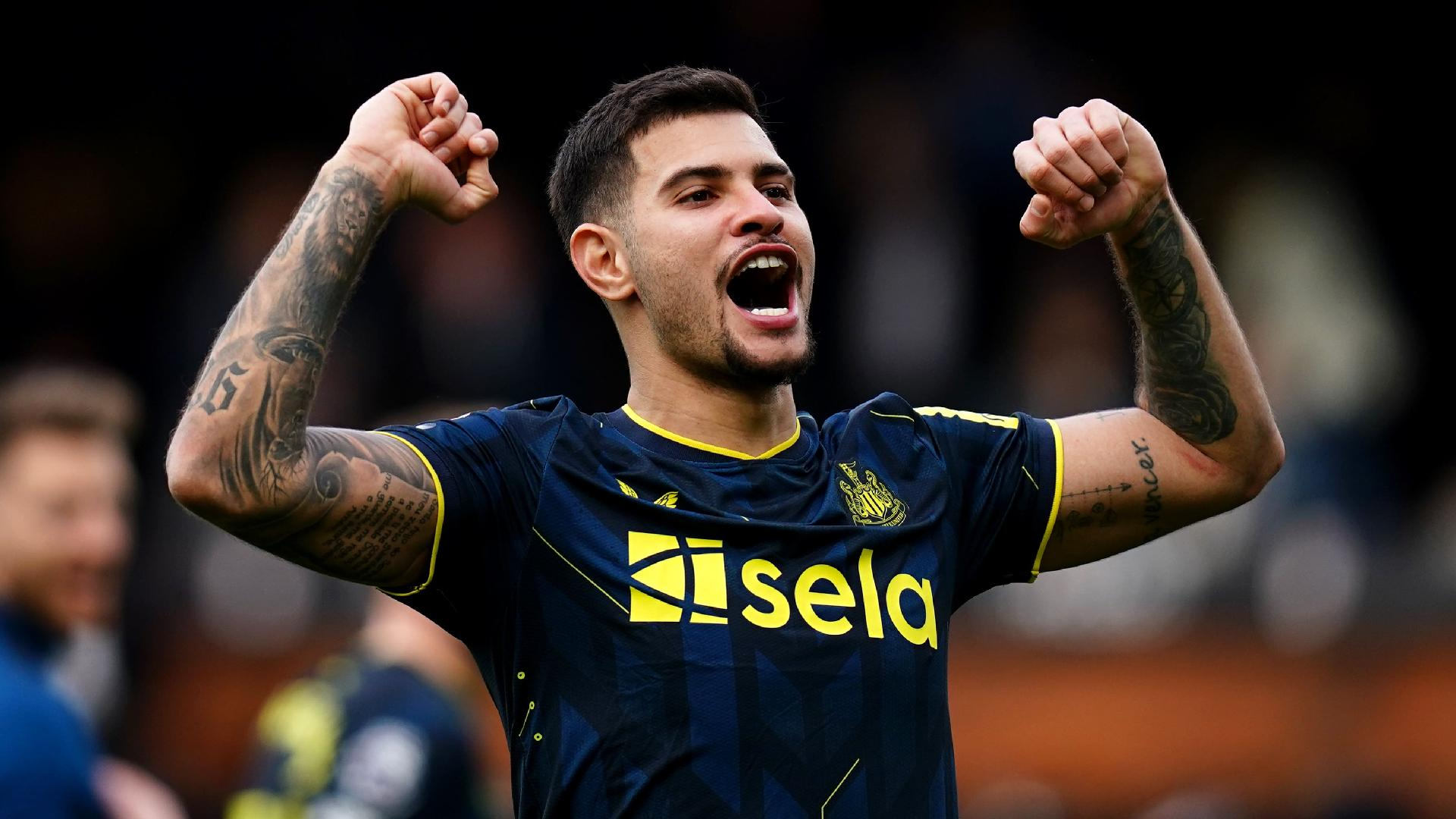 John Walton/PA : Paris Saint-Germain are among the clubs reportedly interested in Newcastle’s Bruno Guimaraes.