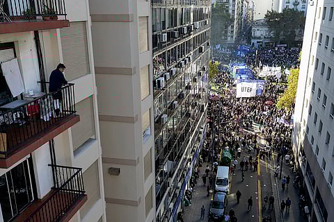 Protest In Argentina