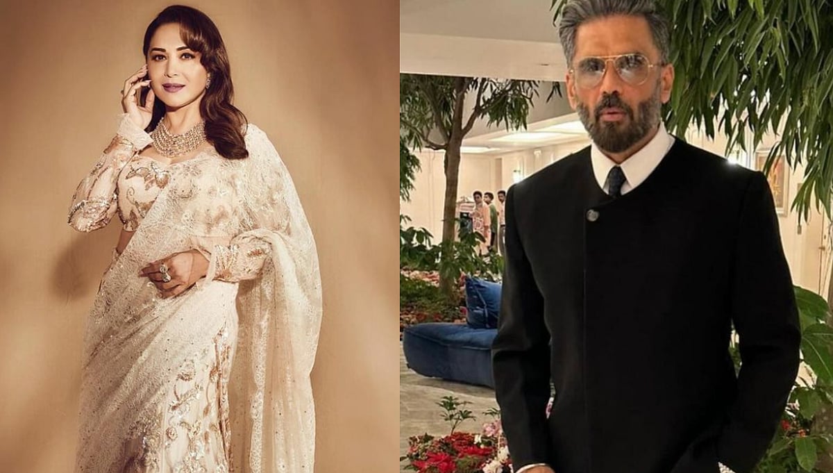 Instagram : Madhuri Dixit, Suniel Shetty