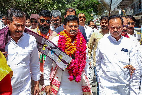 LS polls: Ajay Mishra Teni files nomination