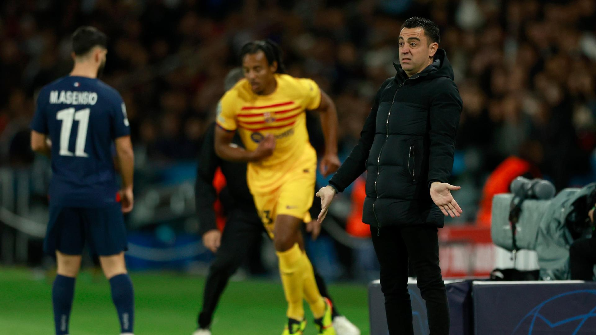 Barcelona head coach Xavi, right, will not change his mind over his decision to quit. - Aurelien Morissard/AP/PA