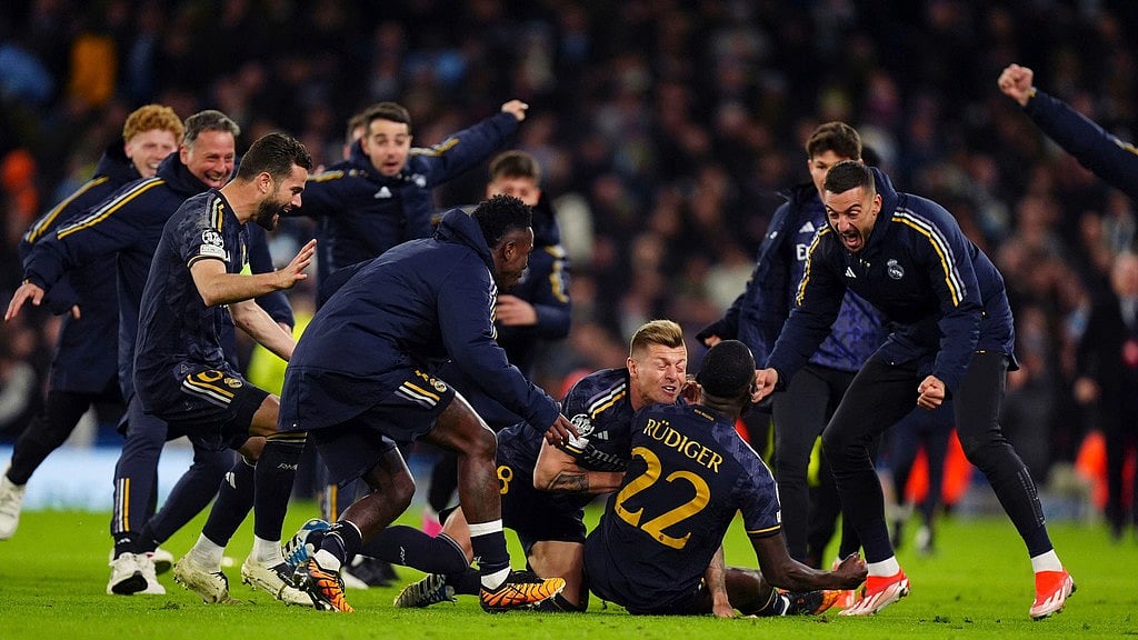 AP/Mike Egerton : Real Madrid had edged out Manchester City in penalties to progress to the UEFA Champions League 2023-24 semi-finals.