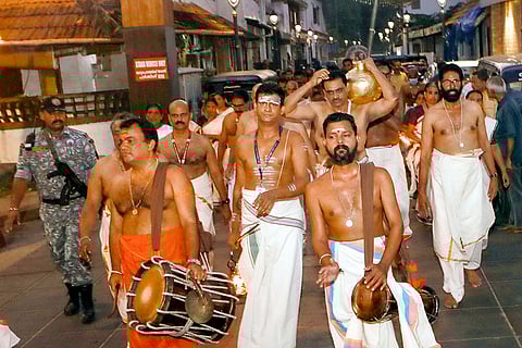 Painkuni festival procession in Trivandrum