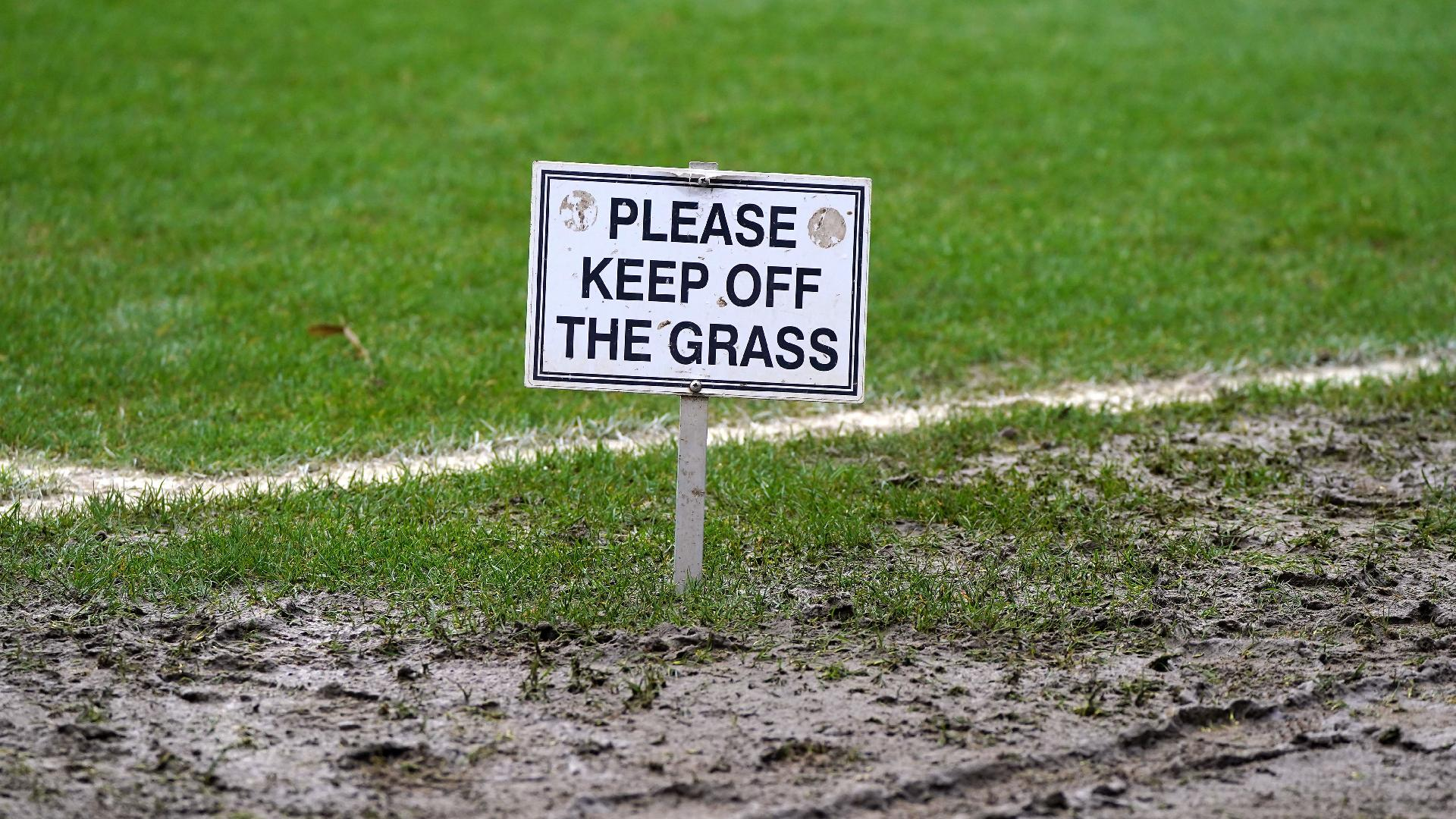  Andrew Milligan/PA : The Dens Park pitch has been a problem all season.