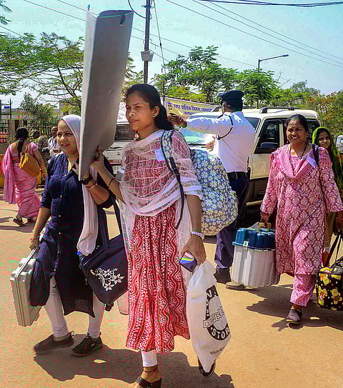 Preparations for 1st phase of LS polls